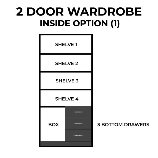 1-1_ff283667-1542-4530-b843-0e8e57367bb0 2-Door Wardrobe with 1 Full Mirror