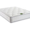 Aloeverafull Worcester Hand-Pleated Divan Bed Set with Upholstered Headboard