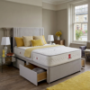 Premium Valencia Divan Bed Set – Tall Plush Headboard