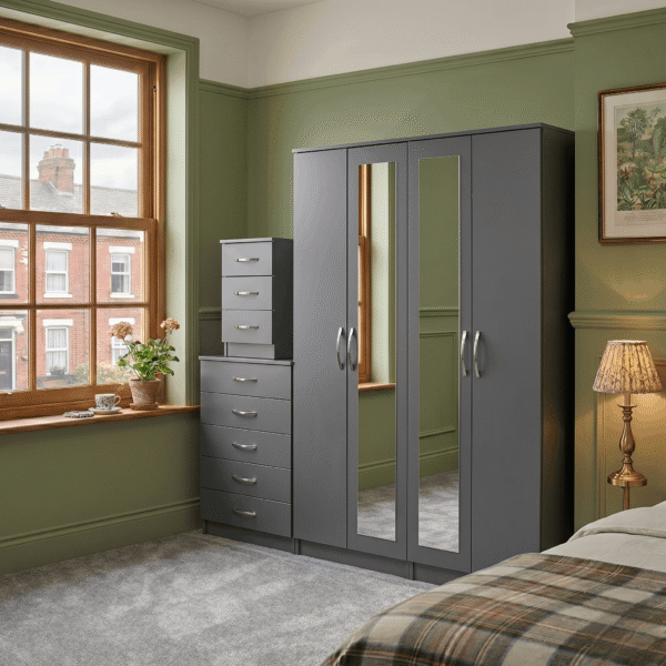 Gemini_Generated_Image_cipdpqcipdpqcipd-Photoroom (1) 4-Door Wardrobe with 2 Central Full Mirrors
