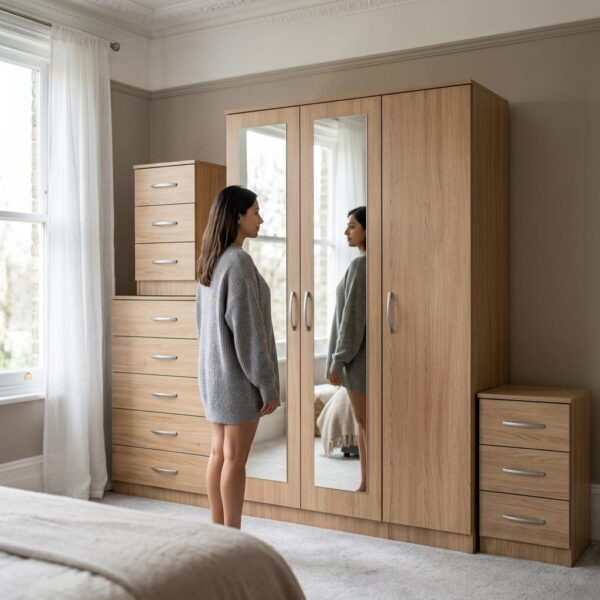 Gemini_Generated_Image_dqjylwdqjylwdqjy 3-Door Wardrobe with 2 Full Mirrors