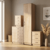 Modern 1-Door Wardrobe in OAK