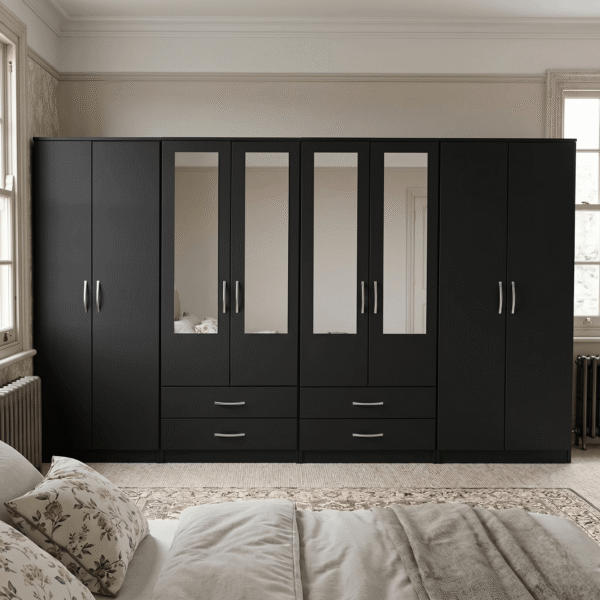 Gemini_Generated_Image_lock53lock53lock-Photoroom (1) 8-Door Octet Wardrobe with 4 Drawers & 4 Half-Mirrors