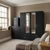 Gemini_Generated_Image_q52m5bq52m5bq52m-Photoroom (1) 4 Door Mirrored Wardrobe with 4 Bottom Drawers