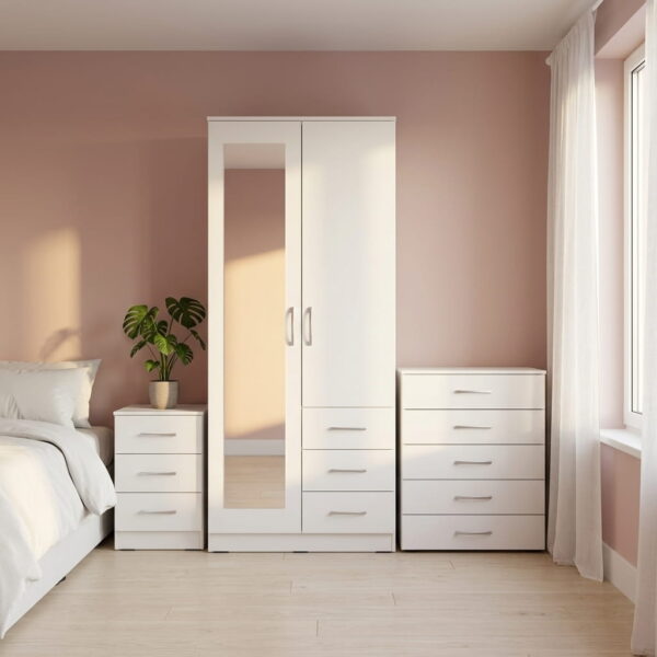 Gemini_Generated_Image_tz04pktz04pktz04 2-Door Wardrobe with 1 Full Mirror