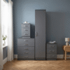 Gemini_Generated_Image_xfj1asxfj1asxfj1-Photoroom (1) Modern 1-Door Wardrobe in Grey