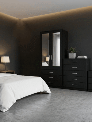 2-Door Sliding Mirror Wardrobe