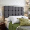 n Cambridge Upholstered Divan Bed Set with Deep Buttoned Headboard