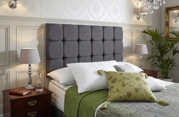 n Cambridge Upholstered Divan Bed Set with Deep Buttoned Headboard